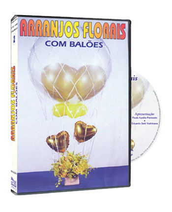 DVD ARRANJOS FLORAIS COM BALES 
